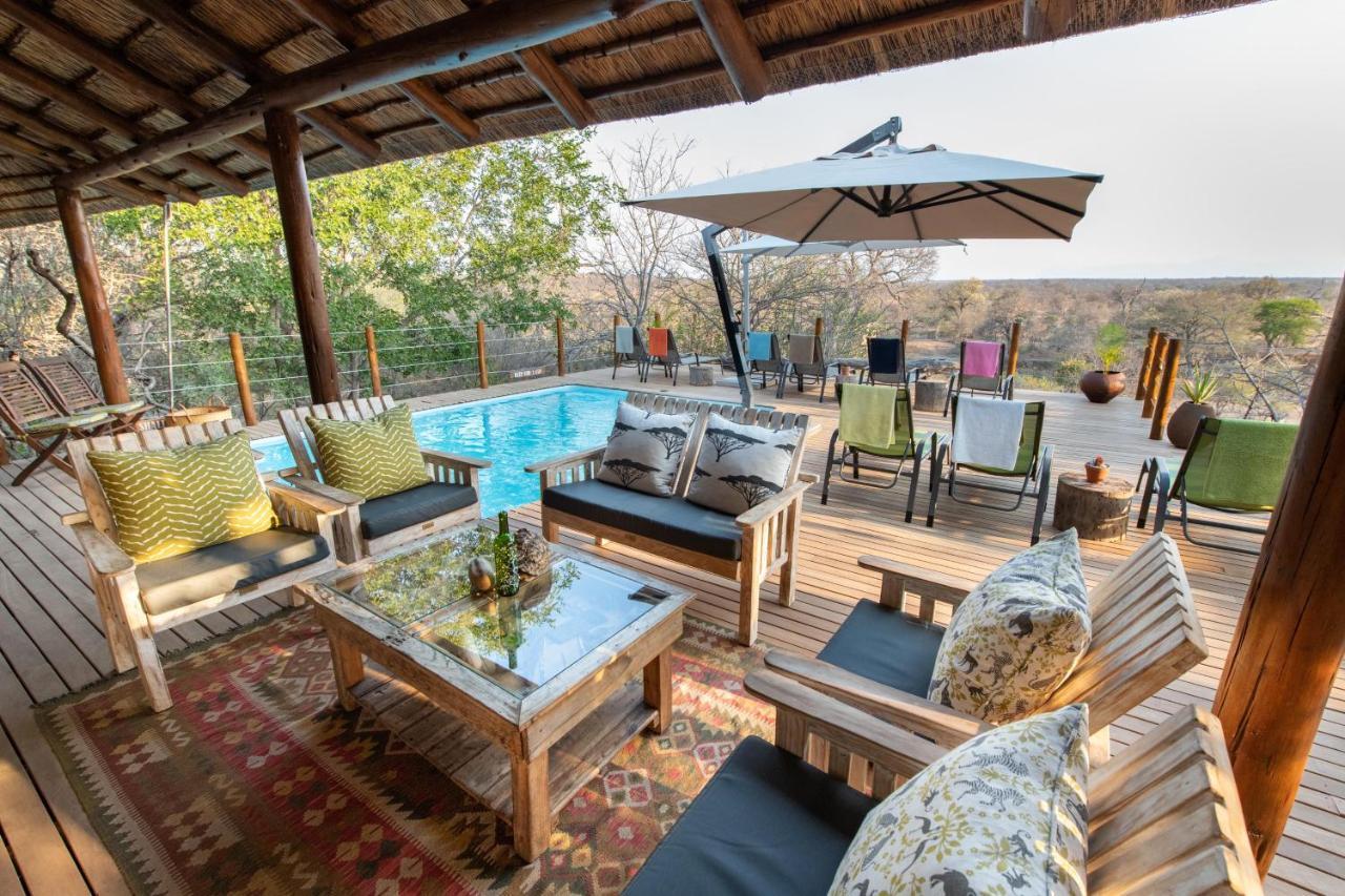 Sausage Tree Safari Camp Balule Game Reserve Bagian luar foto