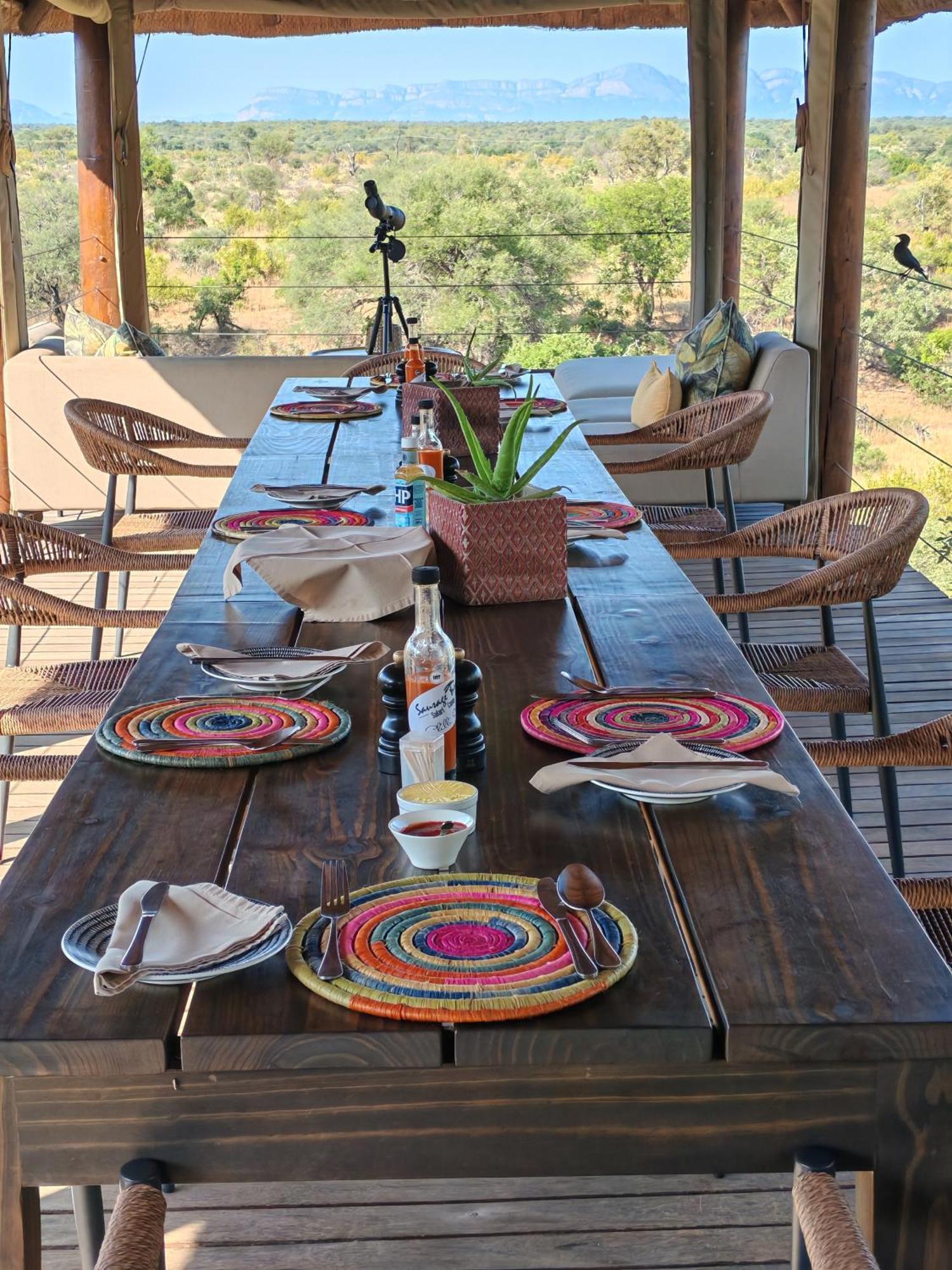 Sausage Tree Safari Camp Balule Game Reserve Bagian luar foto